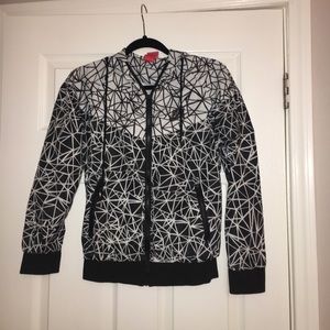 Nike - women’s geometric windbreaker - small